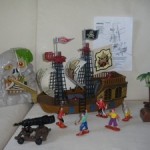 Bateau pirates et accessoires BERCHET - palette de solderie