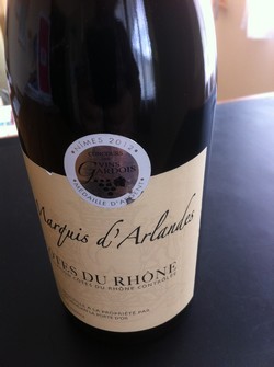 Vino Côtes du Rhone Marquis d'Arlandes