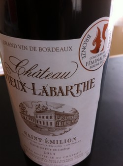 Vino Saint Emilion Château Labarthe 